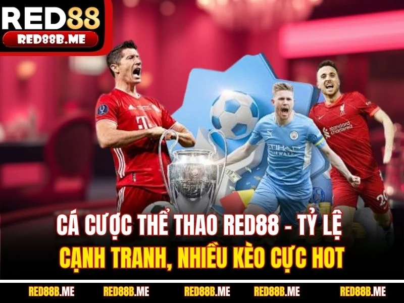 Cá Cược Thể Thao RED88 – Tỷ Lệ Cạnh Tranh, Nhiều Kèo Cực Hot