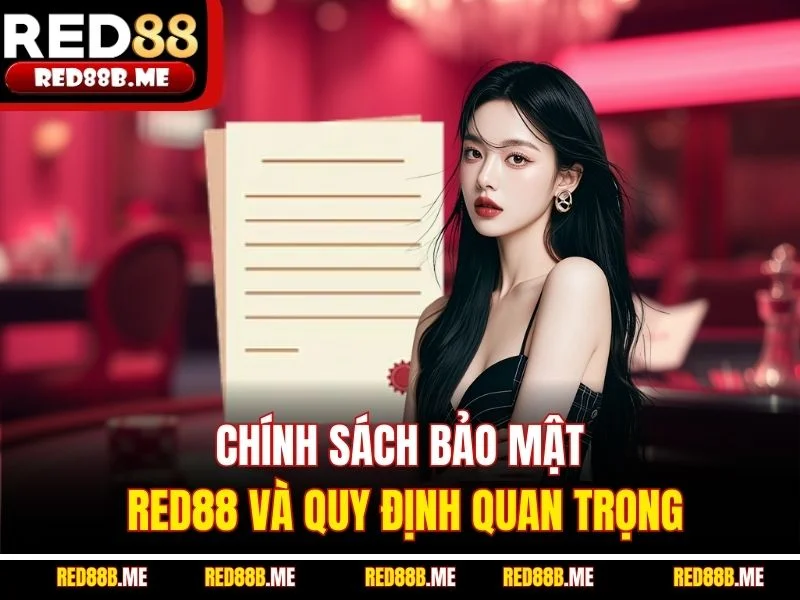 Chính sách bảo mật RED88 và quy định quan trọng