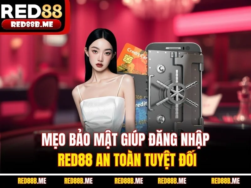 Mẹo bảo mật giúp đăng nhập RED88 an toàn tuyệt đối