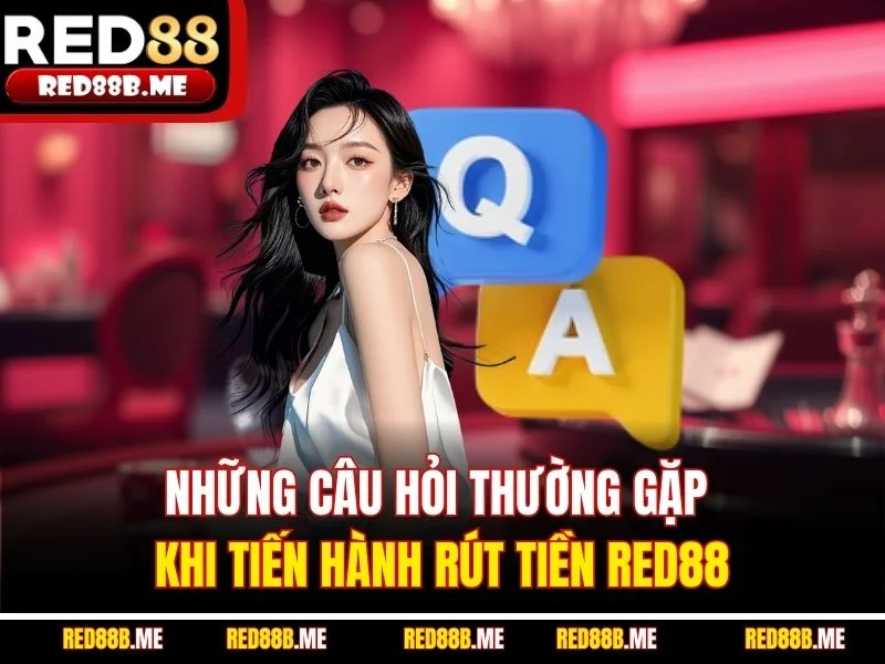 Những câu hỏi thường gặp khi tiến hành rút tiền RED88
