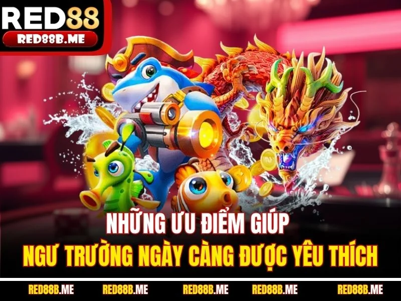 Những ưu điểm giúp ngư trường ngày càng được yêu thích