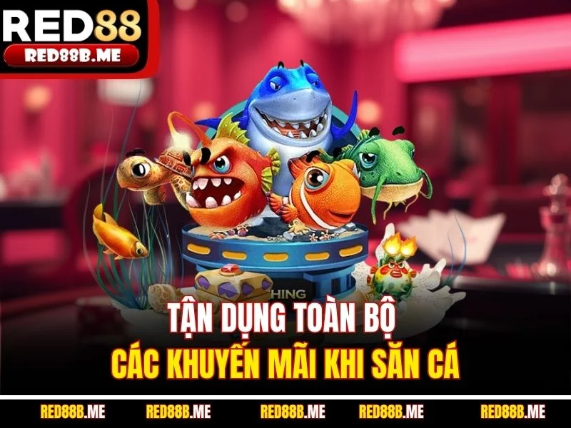 Tận dụng toàn bộ các khuyến mãi khi săn cá